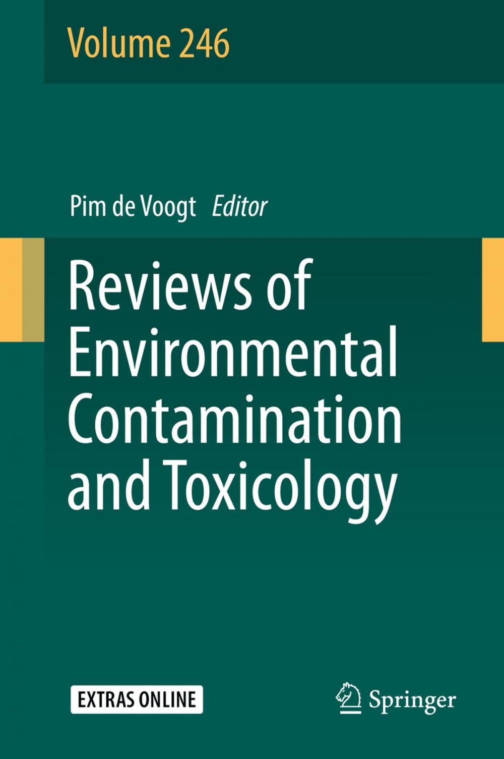 Big bigCover of Reviews of Environmental Contamination and Toxicology Volume 246