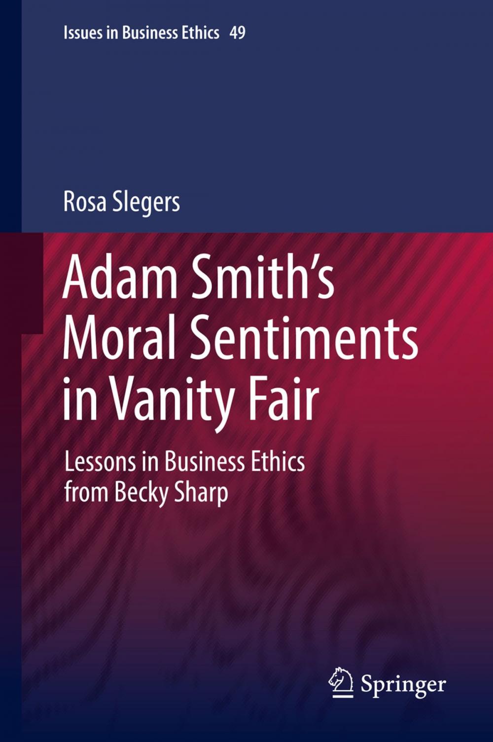 Big bigCover of Adam Smith’s Moral Sentiments in Vanity Fair