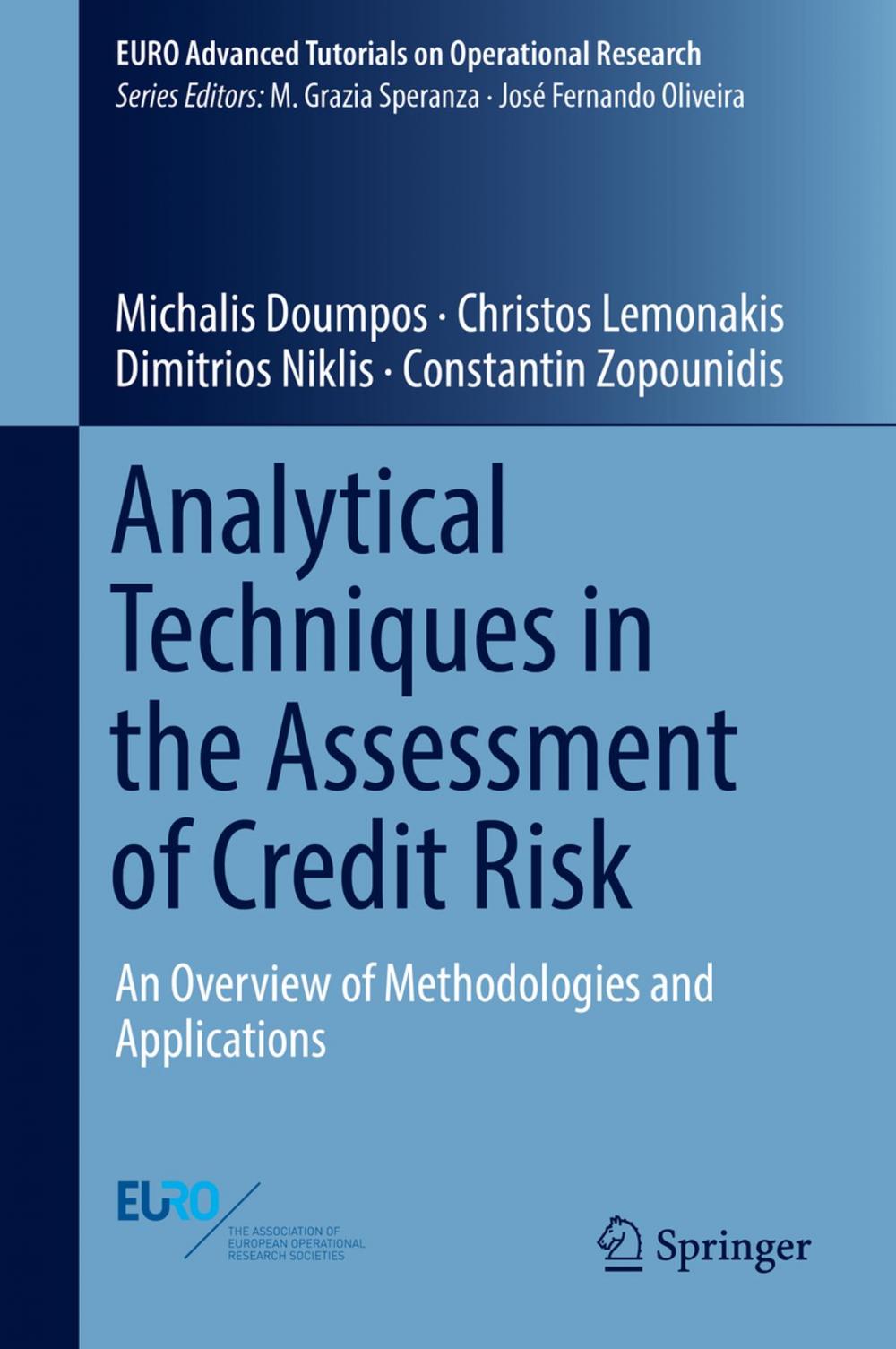 Big bigCover of Analytical Techniques in the Assessment of Credit Risk