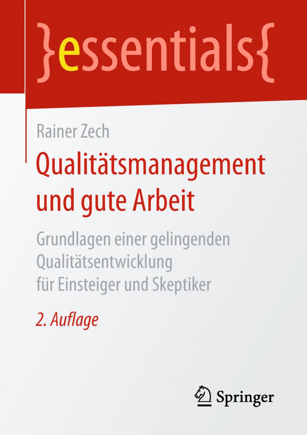 Big bigCover of Qualitätsmanagement und gute Arbeit