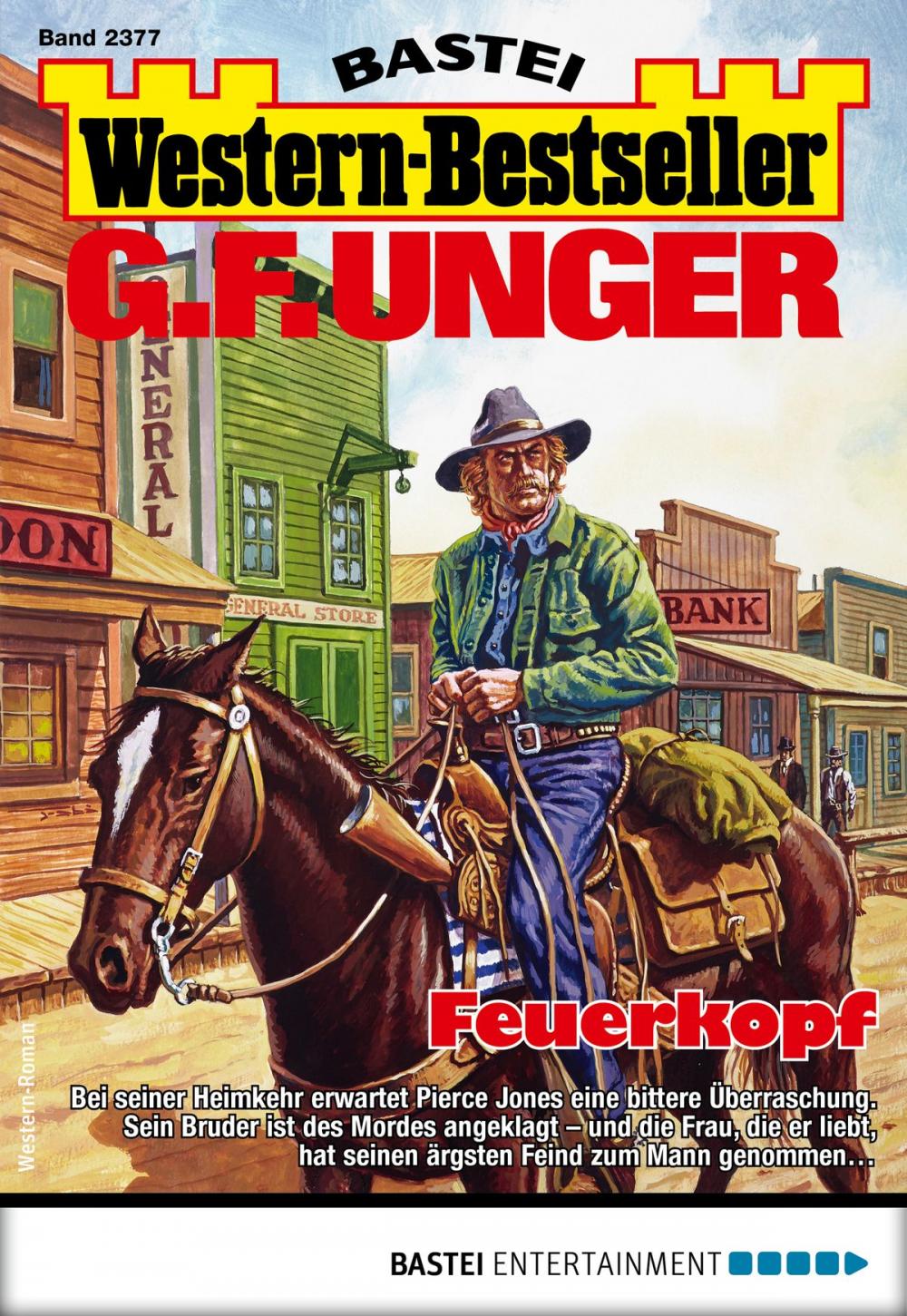 Big bigCover of G. F. Unger Western-Bestseller 2377 - Western