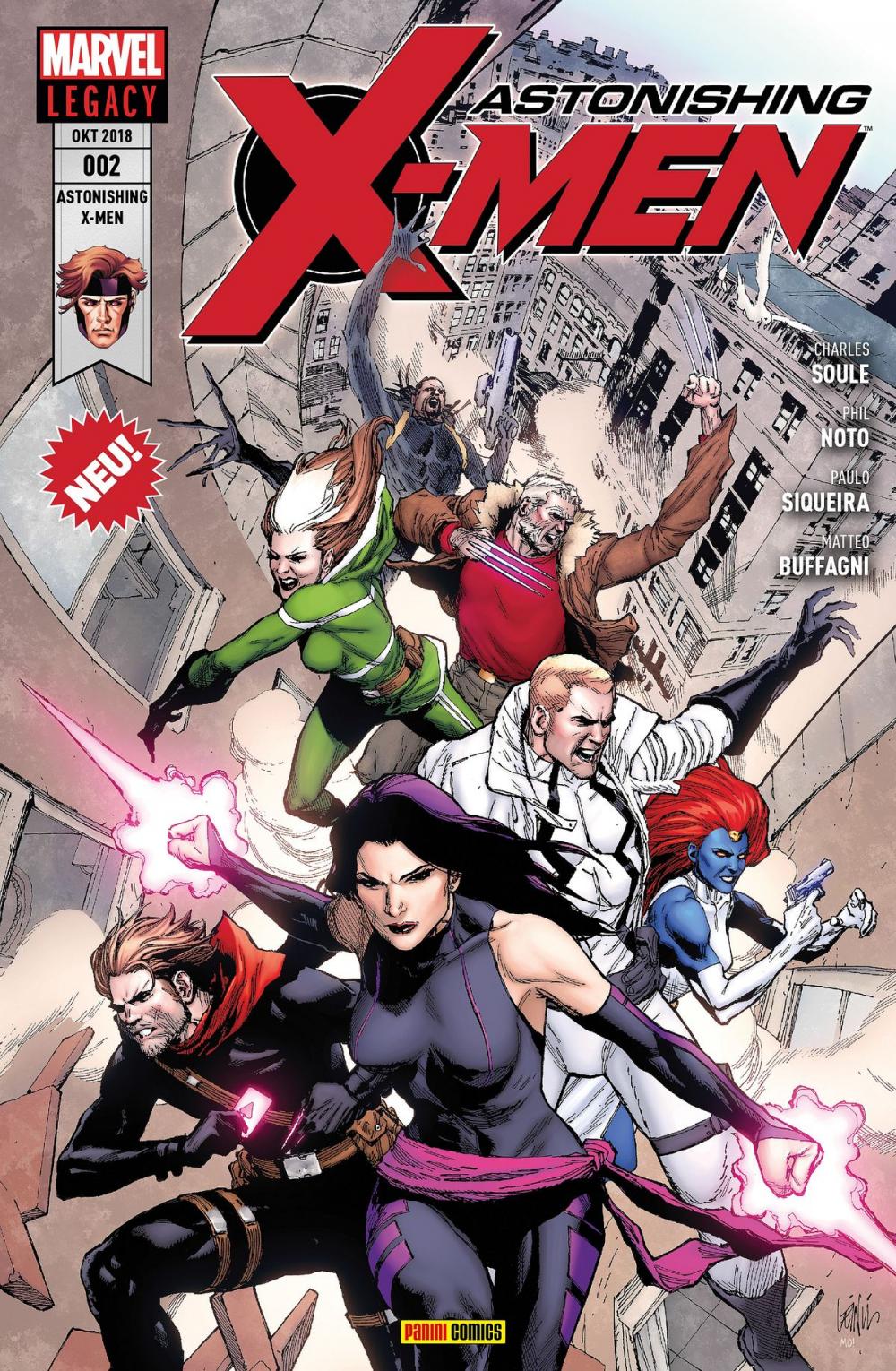 Big bigCover of Astonishing X-Men 2 - Ein Mann Namens X