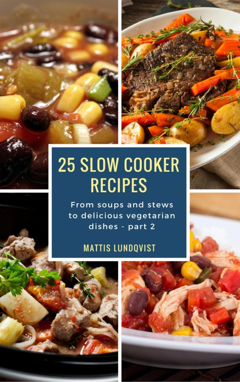 Big bigCover of 25 Slow Cooker Recipes