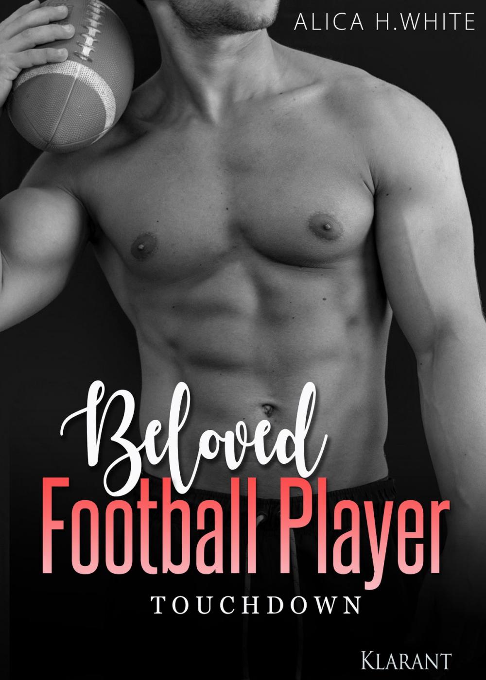 Big bigCover of Beloved Football Player. Touchdown