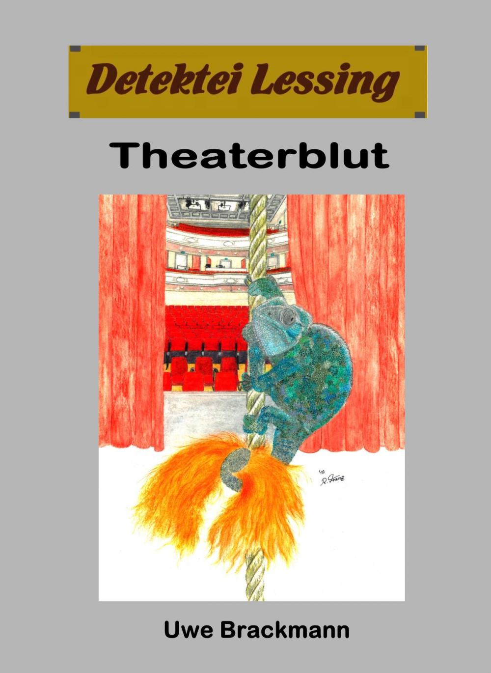 Big bigCover of Theaterblut. Detektei Lessing Kriminalserie, Band 32.