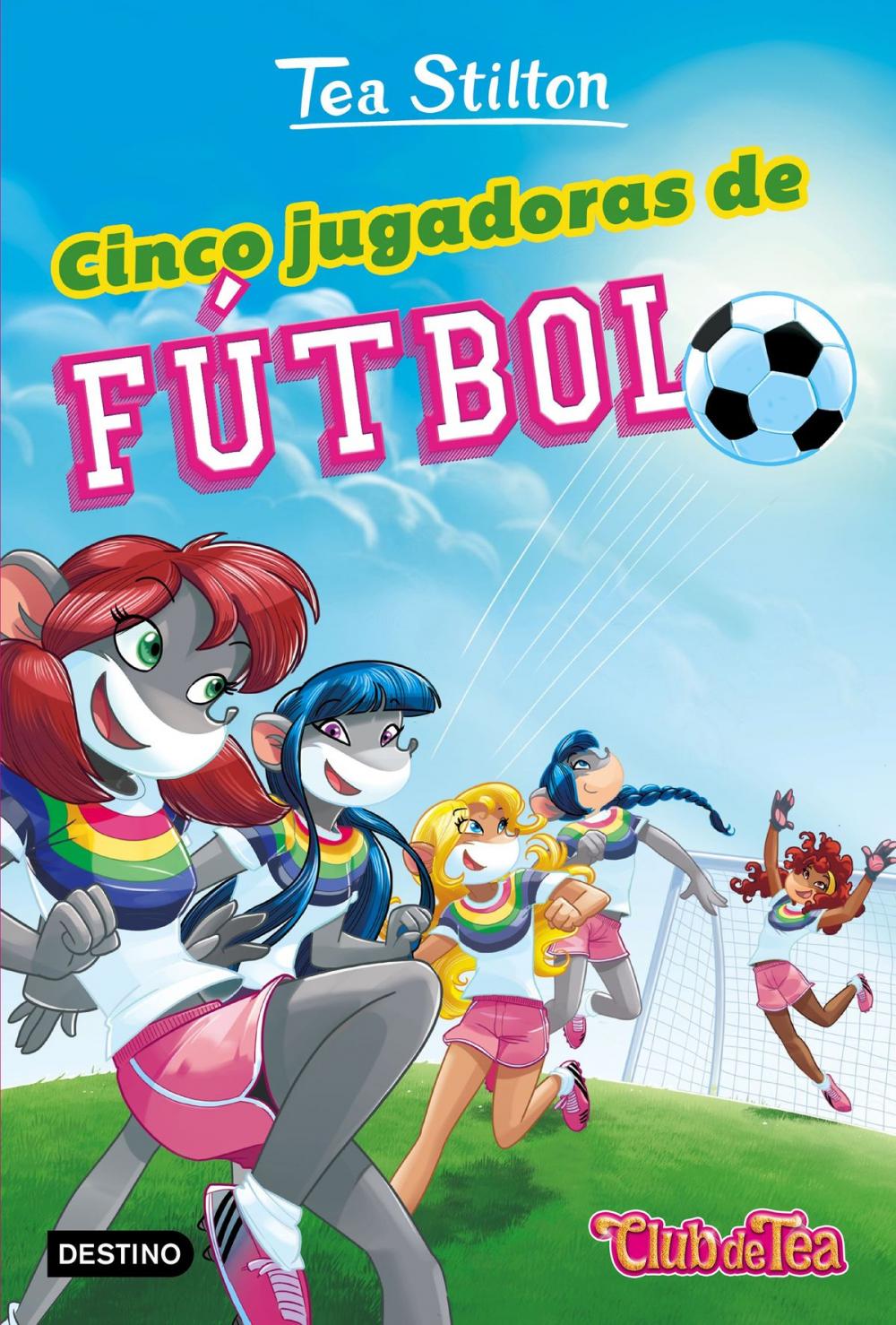 Big bigCover of Cinco jugadoras de fútbol