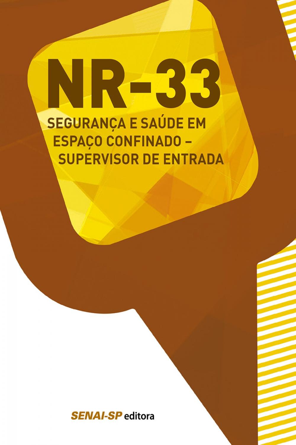 Big bigCover of NR 33 - Segurança e saúde em espaço confinado