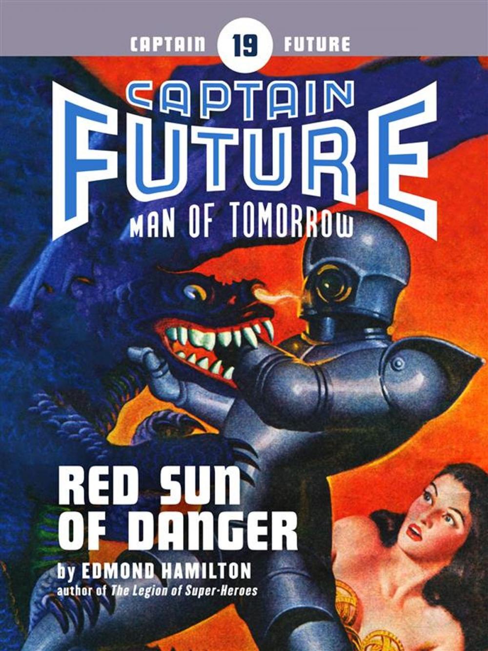 Big bigCover of Captain Future #19: Red Sun of Danger