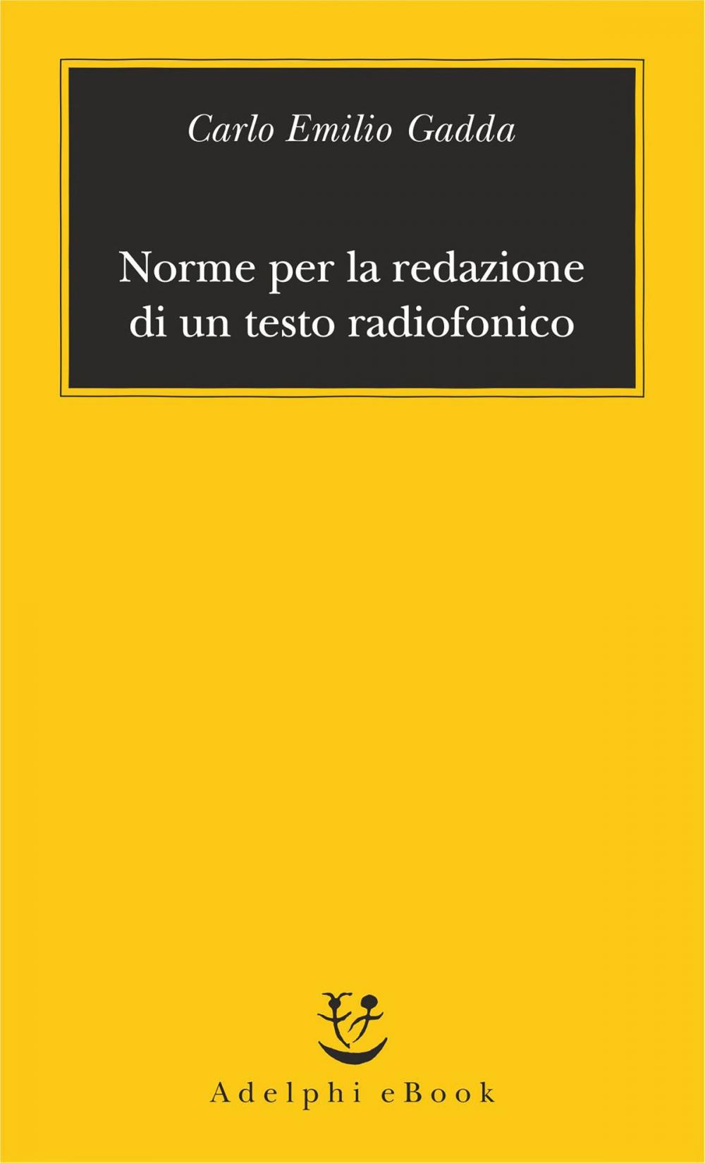 Big bigCover of Norme per la redazione di un testo radiofonico