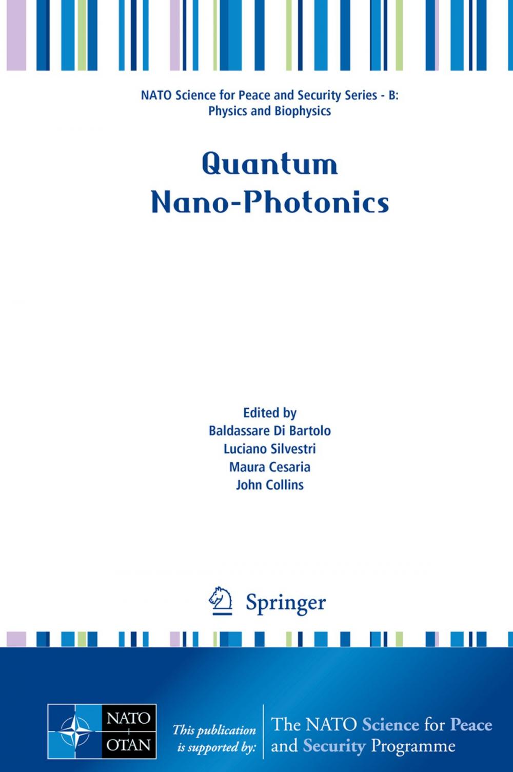 Big bigCover of Quantum Nano-Photonics