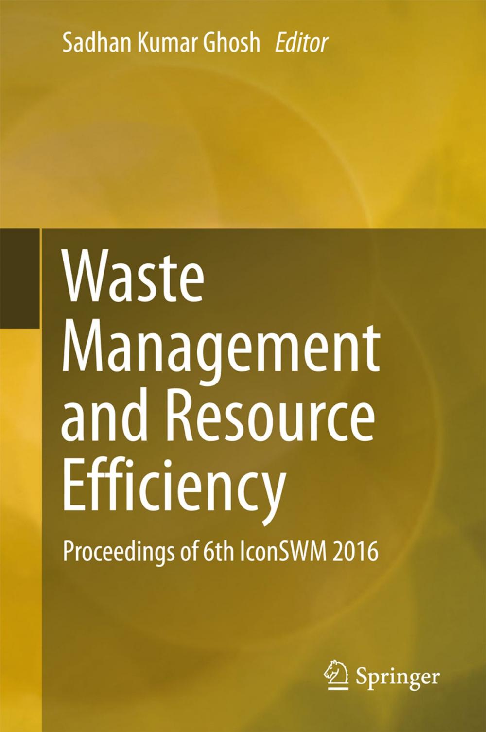 Big bigCover of Waste Management and Resource Efficiency