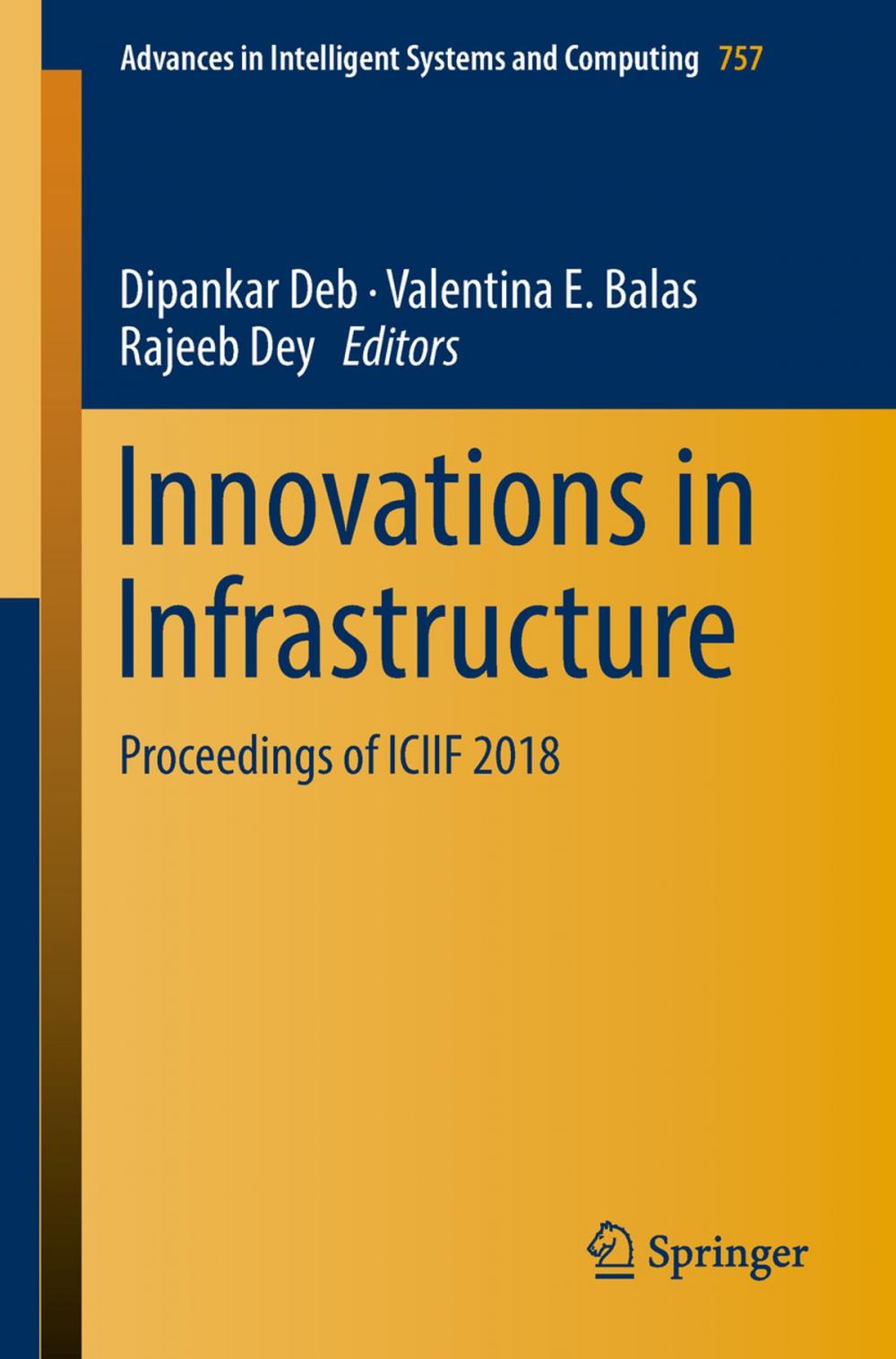 Big bigCover of Innovations in Infrastructure