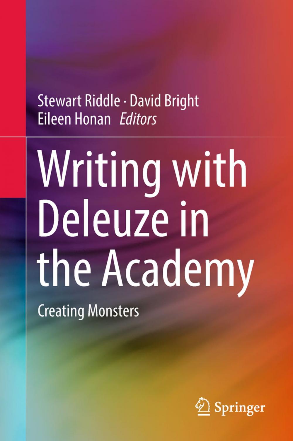 Big bigCover of Writing with Deleuze in the Academy