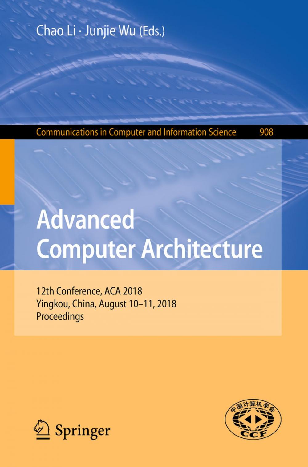 Big bigCover of Advanced Computer Architecture