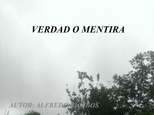 Cover of VERDAD O MENTIRA