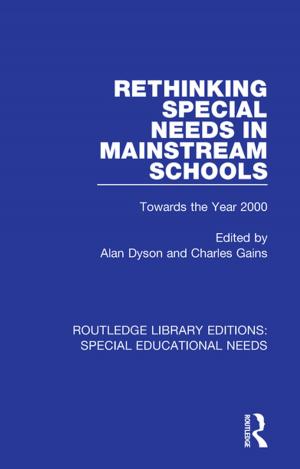 Cover of the book Rethinking Special Needs in Mainstream Schools by David Chaney