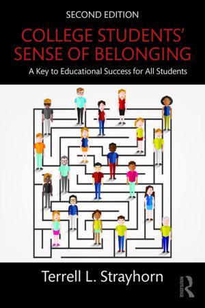 Cover of the book College Students' Sense of Belonging by 