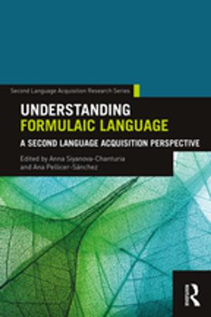 Cover of the book Understanding Formulaic Language by Jerome Ch'en