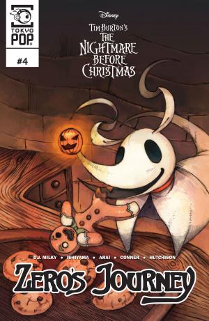 Cover of the book Disney Manga: Tim Burton's The Nightmare Before Christmas -- Zero's Journey Issue #04 by Miho Asada