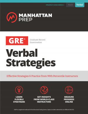 Book cover of GRE Verbal Strategies