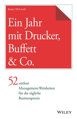 Book cover of Ein Jahr mit Drucker, Buffett & Co.