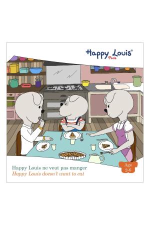 Book cover of Happy Louis Doesn't Want to Eat
