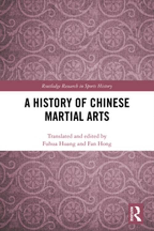 Cover of the book A History of Chinese Martial Arts by , Taylor and Francis