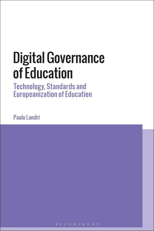 Cover of the book Digital Governance of Education by Paolo Landri, Bloomsbury Publishing