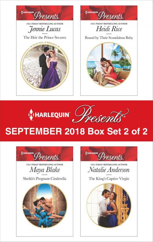 Cover of the book Harlequin Presents September 2018 - Box Set 2 of 2 by Jennie Lucas, Maya Blake, Heidi Rice, Natalie Anderson, Harlequin