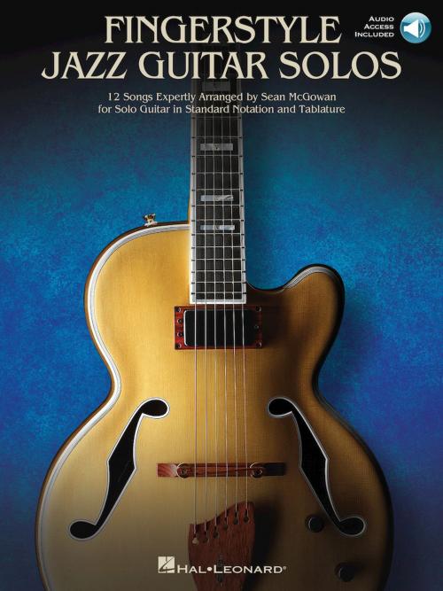 Cover of the book Fingerstyle Jazz Guitar Solos by Sean McGowan, Hal Leonard
