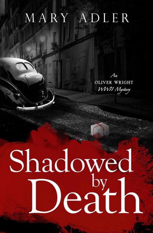 Cover of the book Shadowed by Death by Mary Adler, Dancing Dog Books