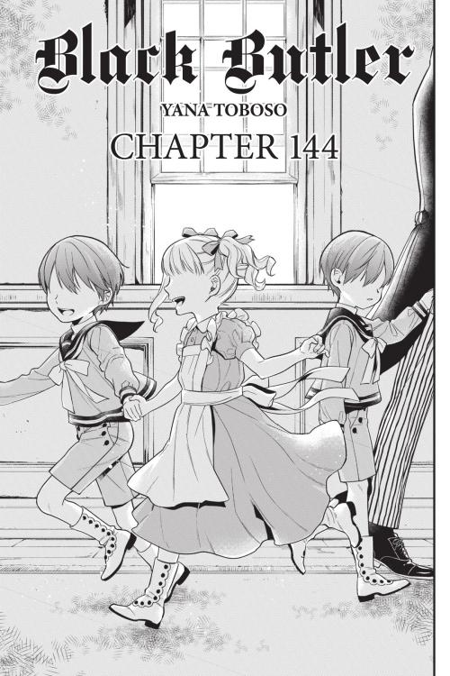 Cover of the book Black Butler, Chapter 144 by Yana Toboso, Yen Press