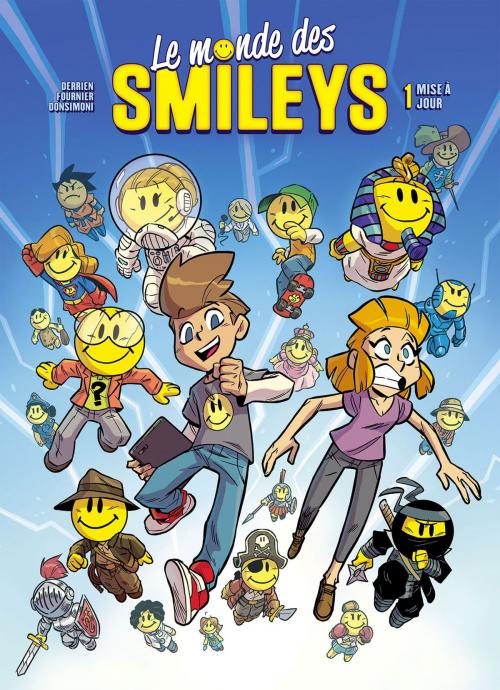 Cover of the book Le Monde des Smileys T01 by Jean-Christophe Derrien, Céline Fournier, Régis Donsimoni, Soleil