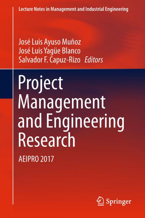 Cover of the book Project Management and Engineering Research by , Springer International Publishing