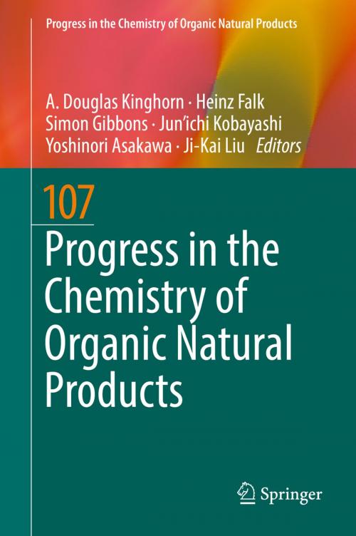 Cover of the book Progress in the Chemistry of Organic Natural Products 107 by , Springer International Publishing