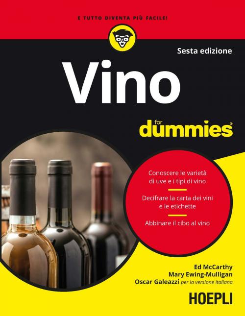 Cover of the book Vino for dummies by Ed McCarthy, Hoepli