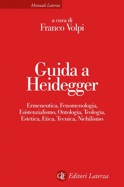 Cover of the book Guida a Heidegger by Franco Volpi, Editori Laterza