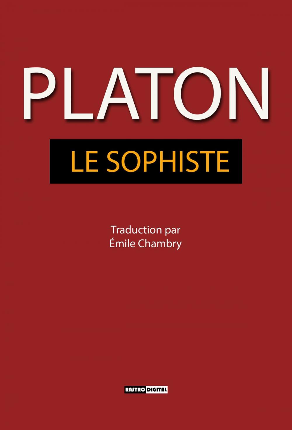 Big bigCover of Le Sophiste