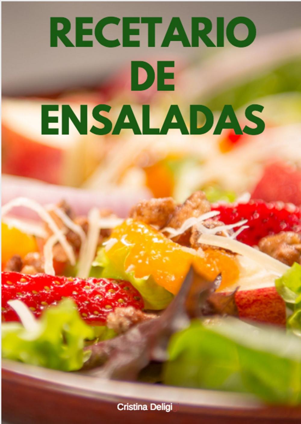 Big bigCover of Recetario de Ensaladas