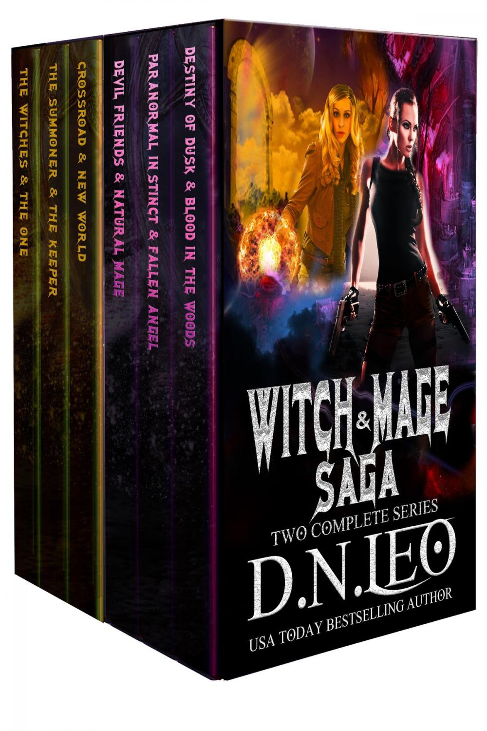 Big bigCover of Witch and Mage Saga