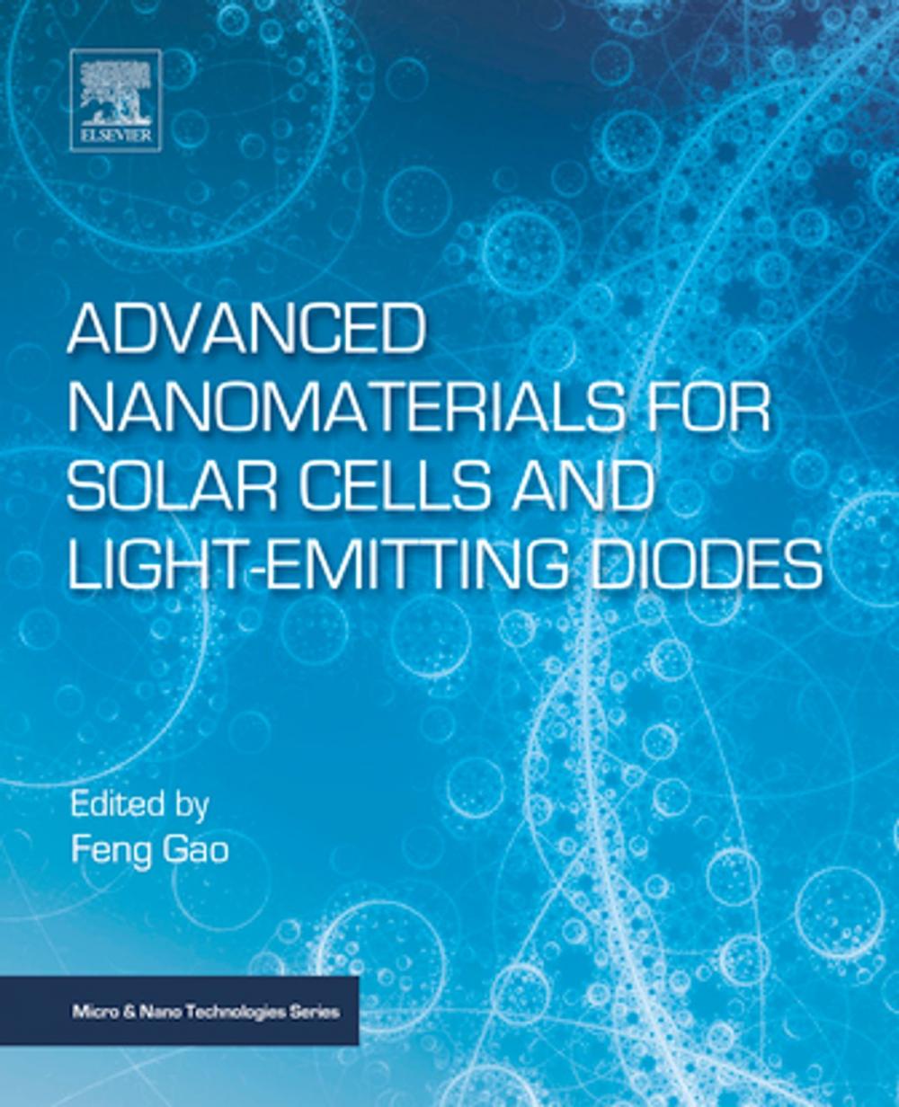 Big bigCover of Advanced Nanomaterials for Solar Cells and Light Emitting Diodes