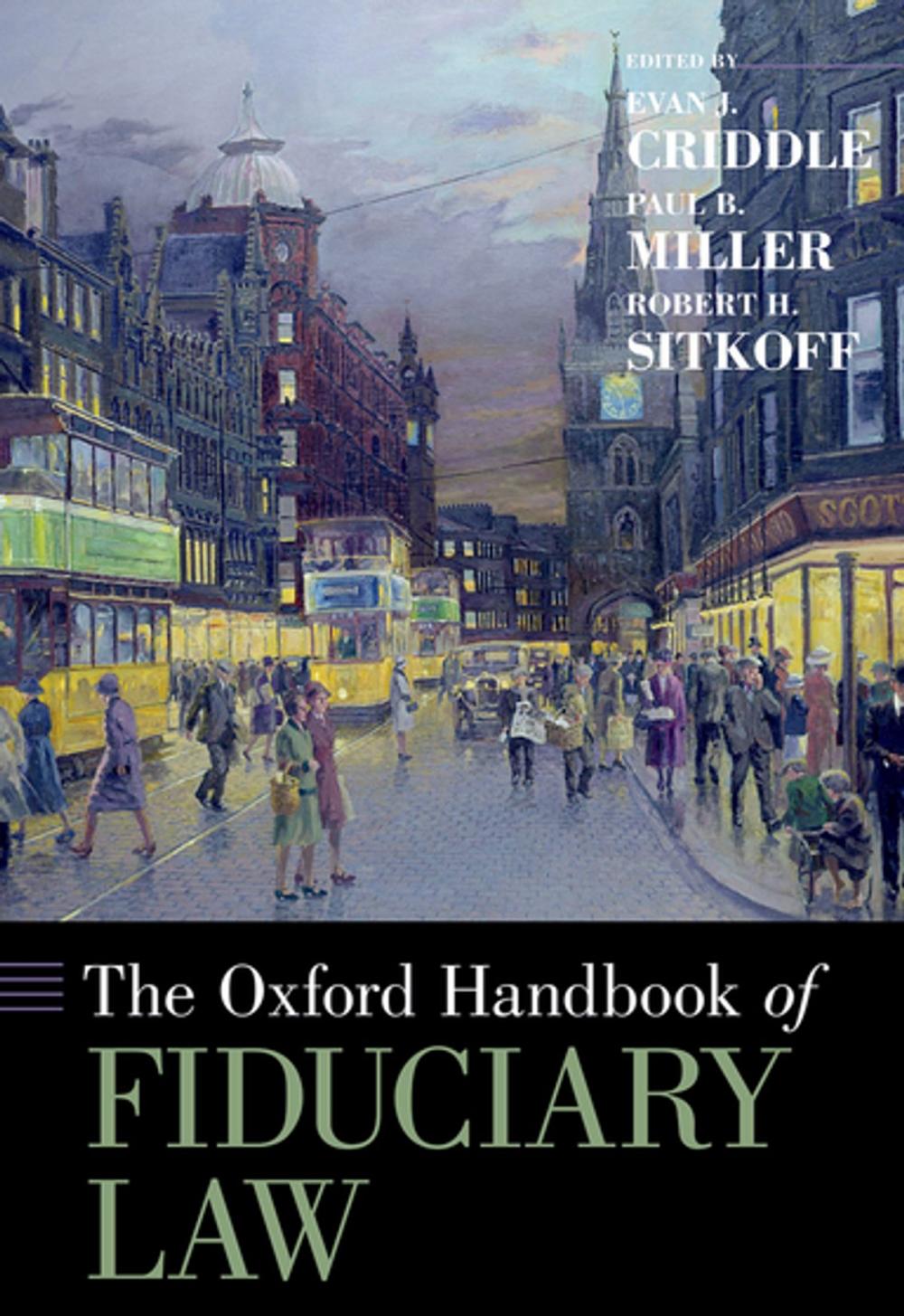 Big bigCover of The Oxford Handbook of Fiduciary Law