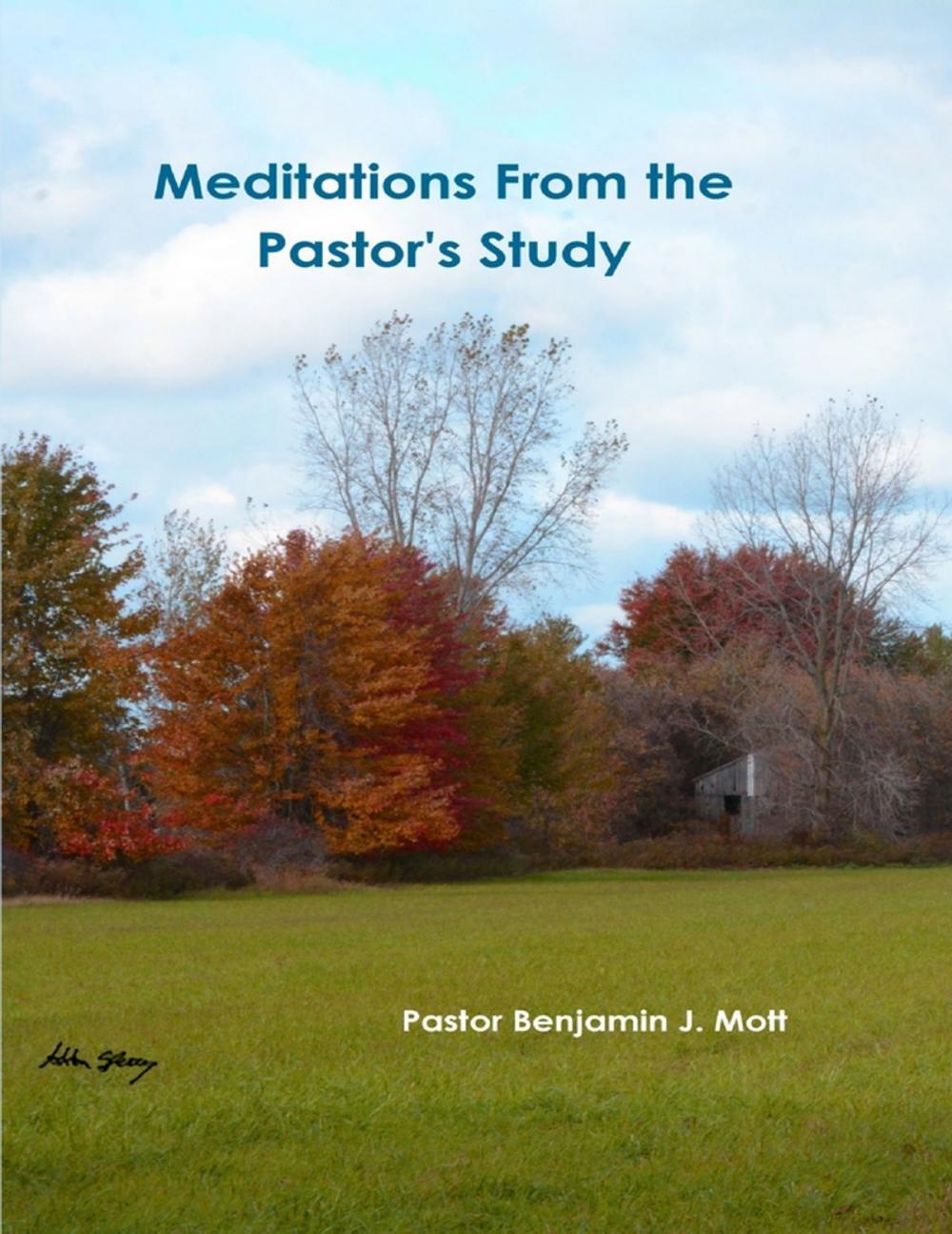 Big bigCover of Meditations from the Pastor's Study