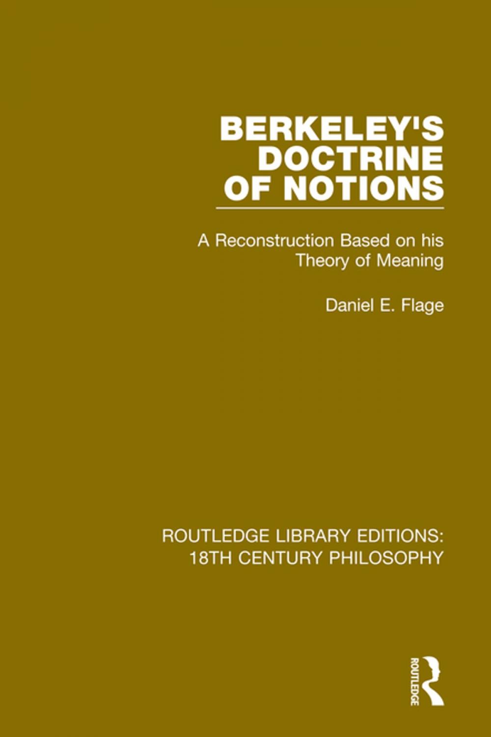 Big bigCover of Berkeley's Doctrine of Notions