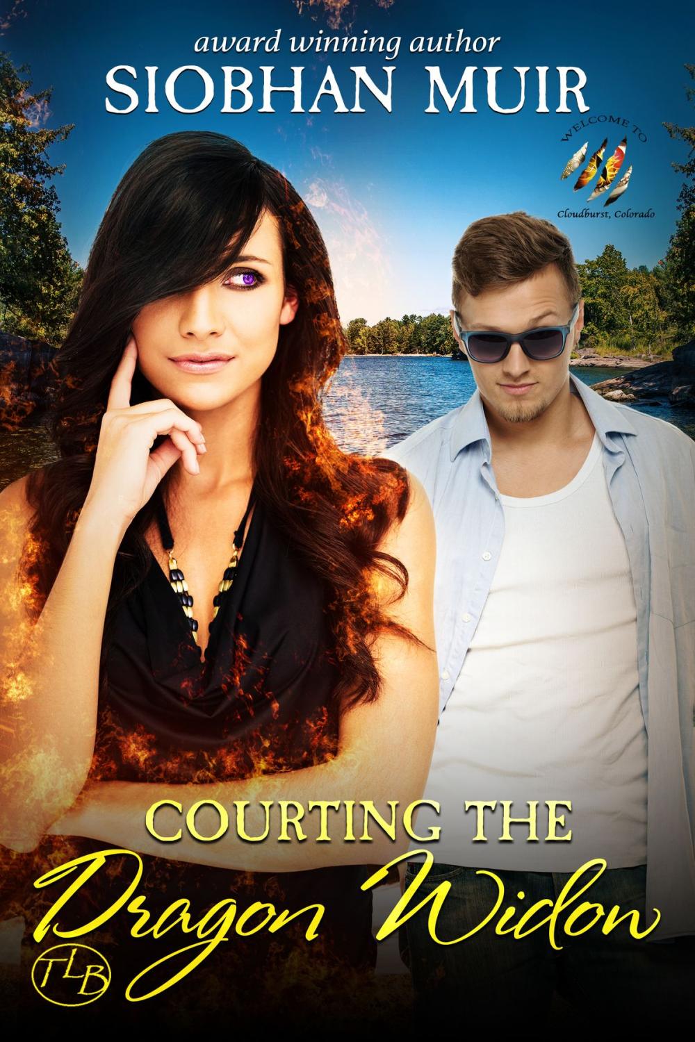 Big bigCover of Courting the Dragon Widow