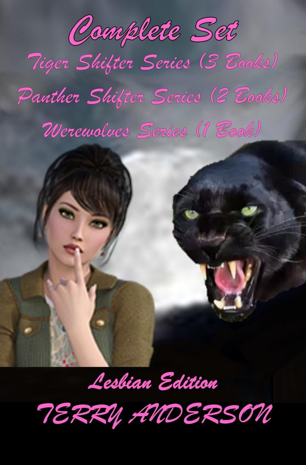 Big bigCover of Lesbian Edition Complete Set Tiger Shifter Series, Panther Shifter Series and Werewolf Series