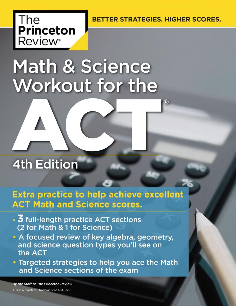 Big bigCover of Math and Science Workout for the ACT, 4th Edition