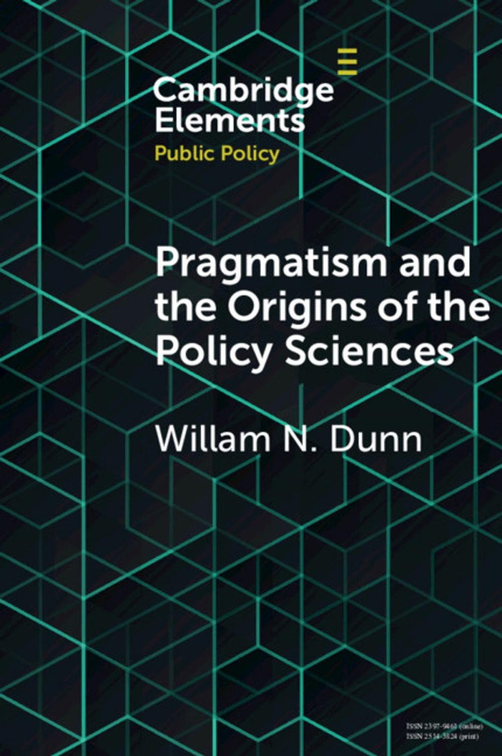 Big bigCover of Pragmatism and the Origins of the Policy Sciences