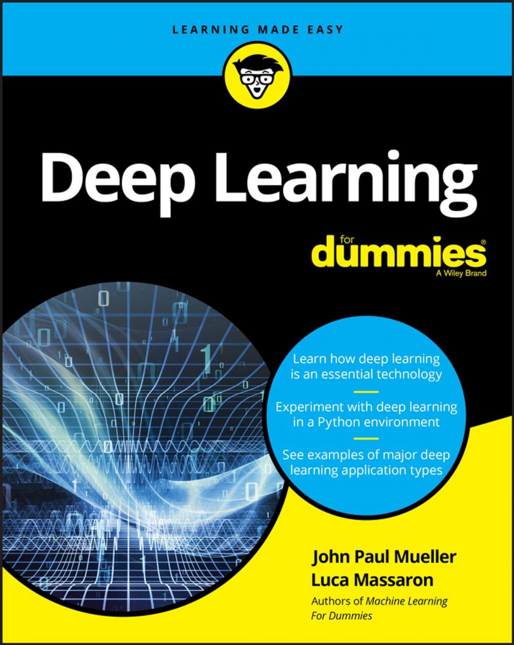 Big bigCover of Deep Learning For Dummies