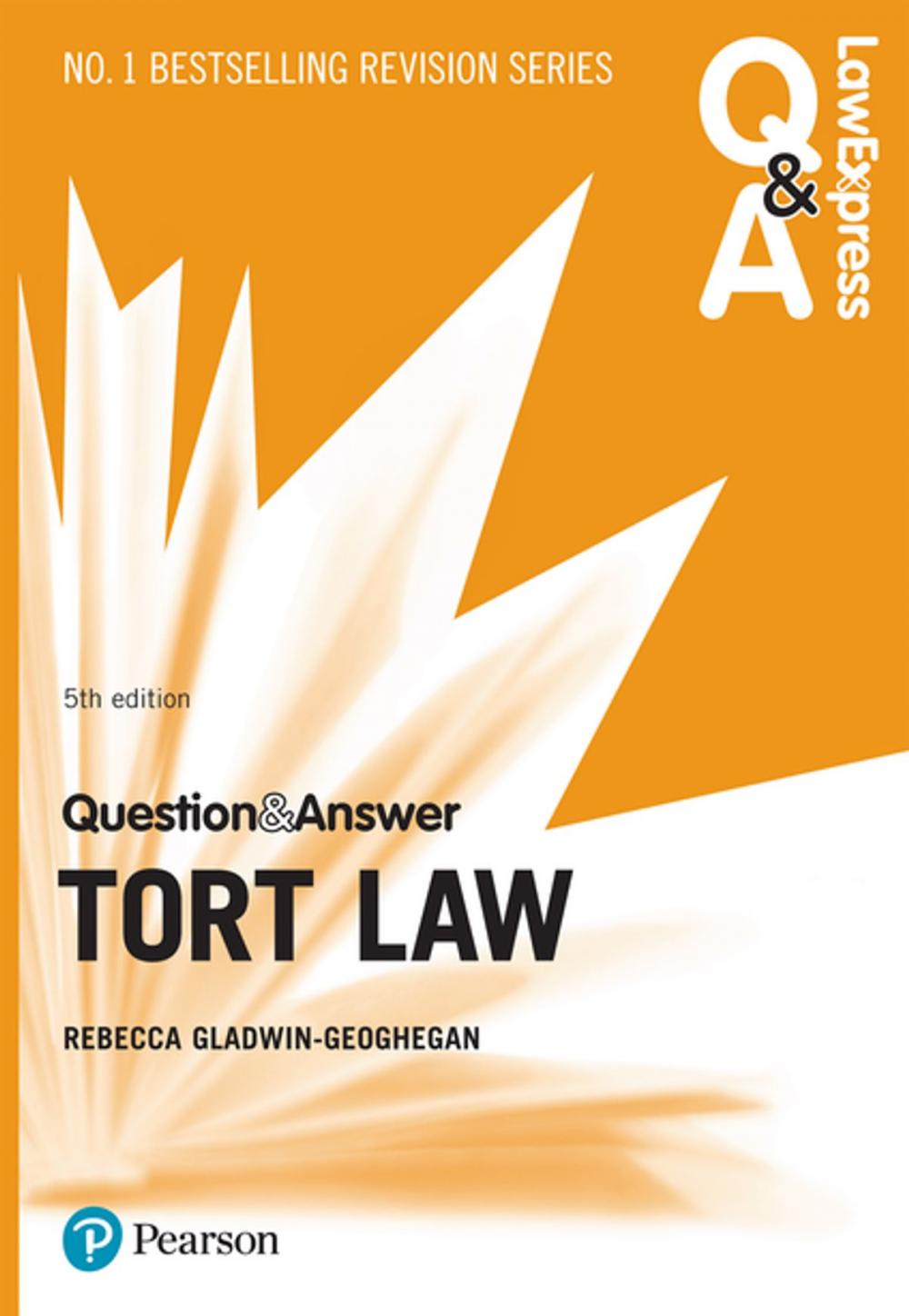 Big bigCover of Law Express Question and Answer: Tort Law